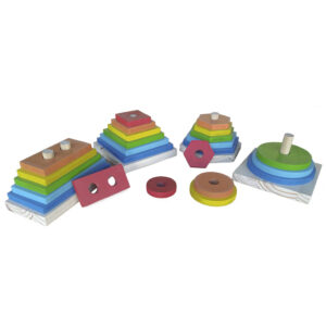 Kit Formas Geometricas Com 4 Peças