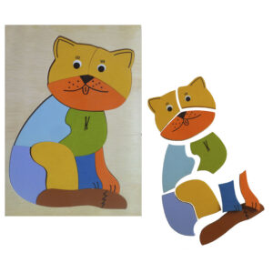 Quebra Cabeça Liso Gato