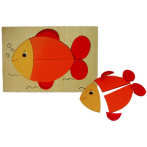 Quebra Cabeça Liso Peixe